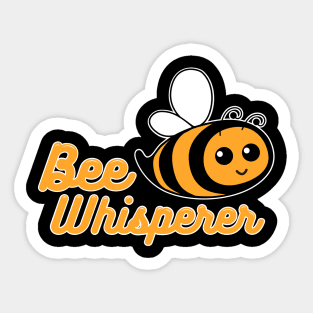 Bee Whisperer Honey Bee Sticker